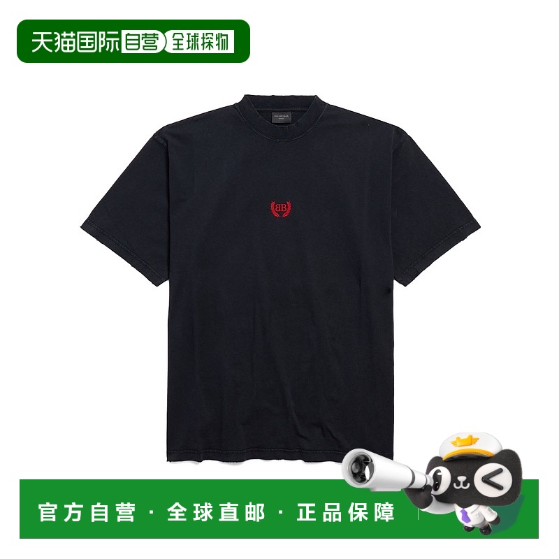 香港直邮Balenciaga Laurel Classic T恤 764235TSVC9