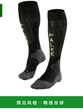 1h可退 香港直邮Falke 男士 F SK5 EXPERT 袜子 76009 black黑色