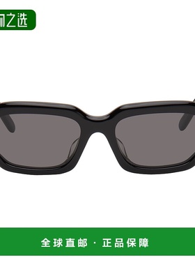 香港直邮LOEWE 罗意威 男士 黑色 Rectangular Slim 太阳镜 LW401
