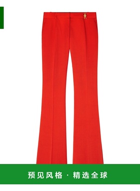香港直邮Versace DV羊毛长裤 10131581A12595休闲裤直筒裤喇叭裤