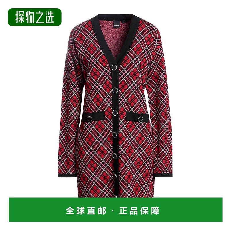 香港直邮Pinko 品高 女士 Office 连衣裙 red红色 舒适时尚