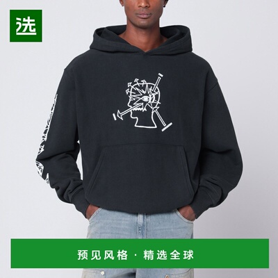 1h可退 香港直邮Brain Dead 男士 Neuro Free Association 褪色设