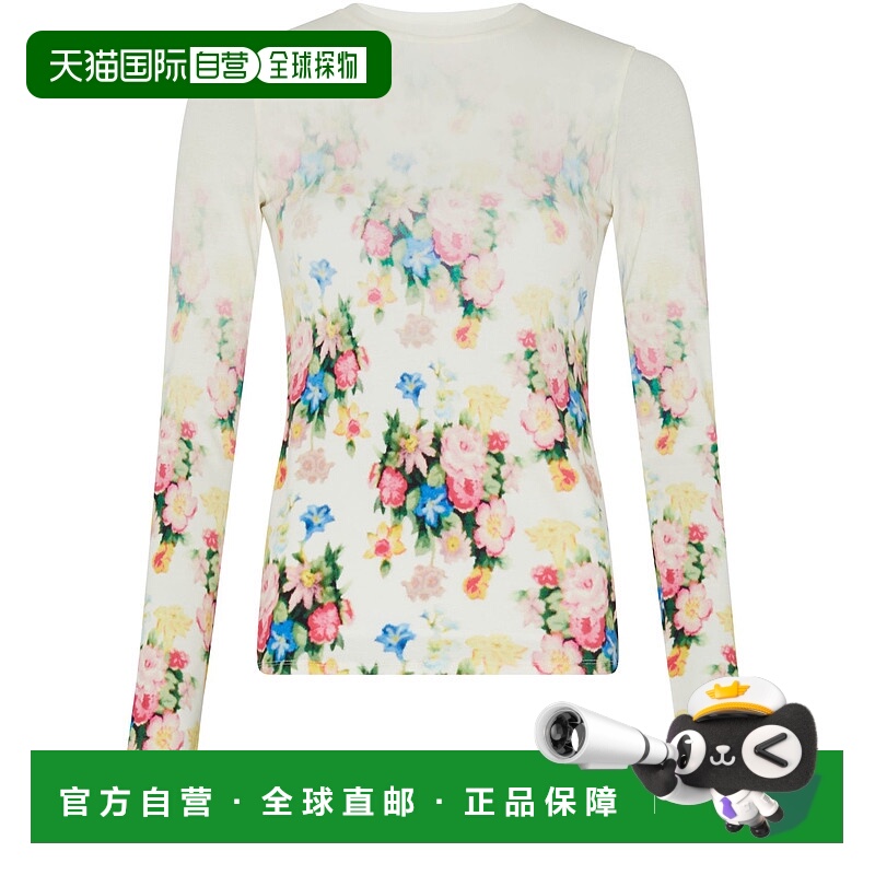 香港直邮LOEWE 罗意威 女士 莫代尔长袖上衣 RZA24WHTWZZ