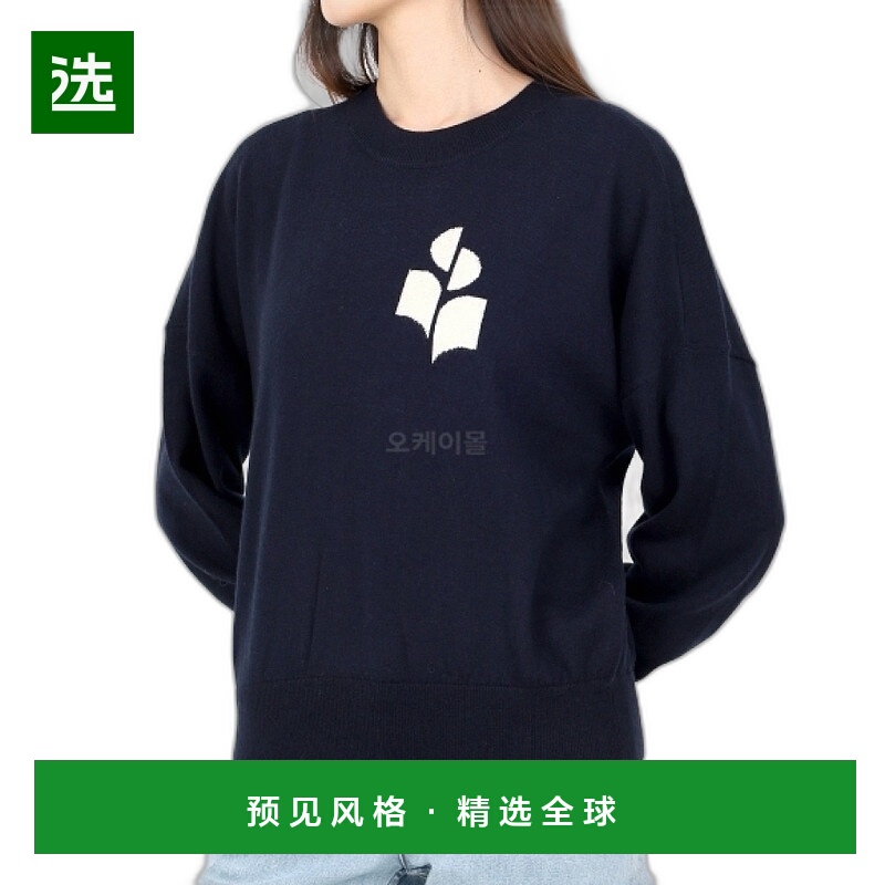 韩国直邮ISABEL MARANT 玛丽桑系列圆领针织衫 女士套头针织衫 货