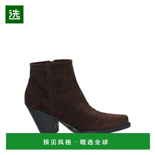 1h可退 香港直邮SONORA 女士 脚踝靴 brown棕色 舒适时尚短靴女靴