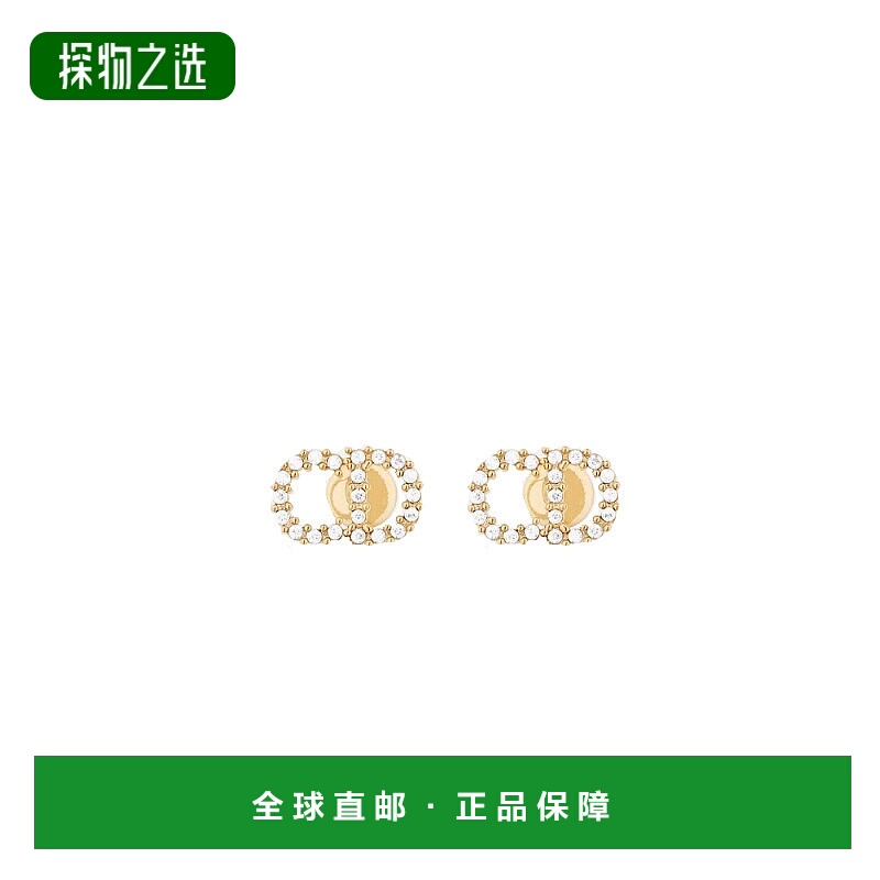 欧洲直邮Christian Dior迪奥女士耳环0.02kg金色时尚经典百搭耳饰