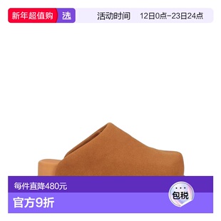 1h可退 香港直邮YUME YUME 女士 Mules 木屐 brown棕色 舒适时尚