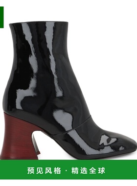 1h可退 香港直邮Chloe 蔻依 女士 Chloè 黑色靴子 25A11JSG001