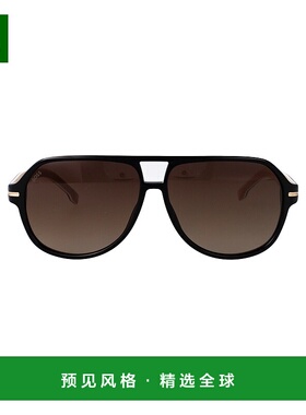 1h可退 香港直邮BOSS 波士 男士 黑色醋纤太阳眼镜 BOSS1507S807