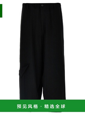 香港直邮YOHJI YAMAMOTO 男士休闲裤 HPP67500BLACK1 AW2025