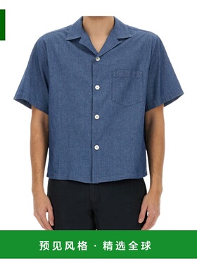 香港直邮ASPESI 男士衬衫 CE83E54201031 SS2025 蓝色