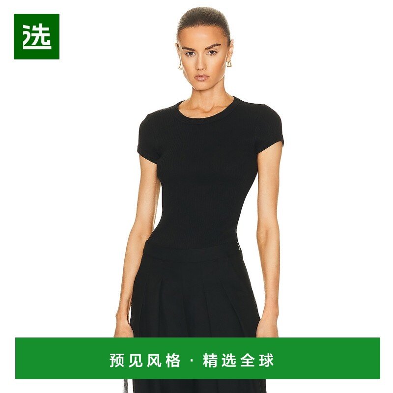 1h可退 香港直邮enza costa 女士 网眼提花针织盖袖水手领上衣 LC,女装/女士精品,T恤,淘宝优惠券,粉丝福利购,淘宝优惠卷