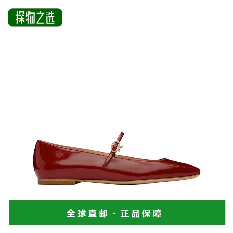 香港直邮Gianvito Rossi Christina 05浅口平底鞋 G2224605CUONUI