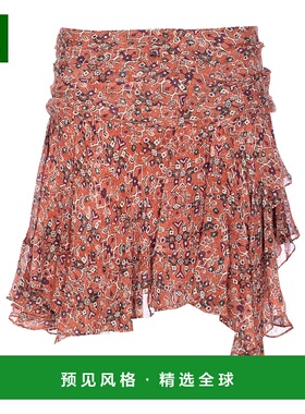 香港直邮Isabel Marant Etoile 印花半身裙 JU0378FAC3J01E