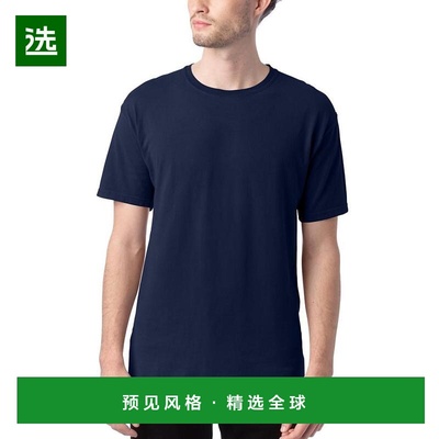 1h可退 【美国直邮】Hanes|男女通用成衣染色棉质 T 恤