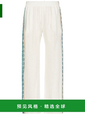 1h可退 香港直邮Casablanca 男士 抽绳裤子 MS25TR06005EX休闲裤