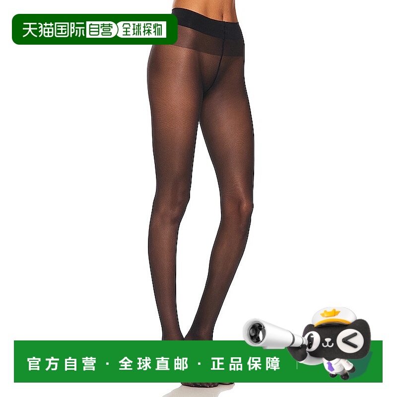 1h可退 香港直邮Wolford 女士 20 缎面质感连裤袜 14776 blue蓝色