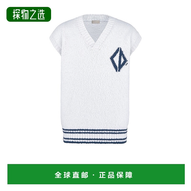 欧洲直邮Dior/迪奥 男士CD Diamond 无袖毛衣
