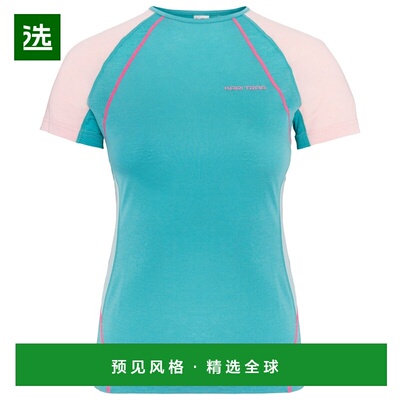 香港直邮KARI TRAA 女士T恤 1143773BLUELAGOON C【付后1h可退】