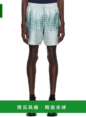 1h可退 香港直邮AMIRI 男士 蓝色 MA Quad Bleached 短裤 AMSHCA1