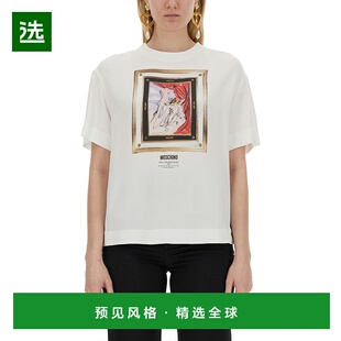 1h可退 香港直邮Moschino 莫斯奇诺 女士 ENVER STILL LIFE 缎面
