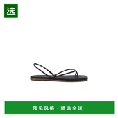 香港直邮TKEES MIL 女士 1h可退 Millie 方头凉鞋 brown棕色 舒适