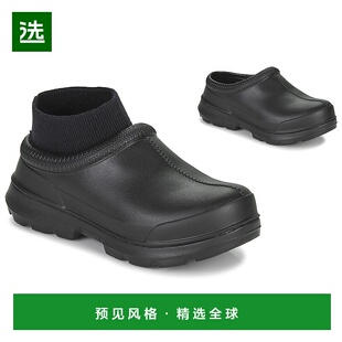 欧洲直邮UGG  TASMAN 女鞋半拖鞋厚底包头拖鞋 1125730-BLK