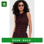 香港直邮ULLA 舒适时尚 JOHNSON Lula 1h可退 red红色 女士 背心