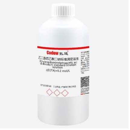 氪道乙二胺四乙酸二钠标准溶液EDTA-2Na滴定液体0.1mol/L化学试剂