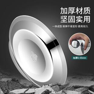 盘34不MNX锈钢盘子0圆形防加厚家用溢沙拉菜盘早餐盘烤盘汤盘圆盘