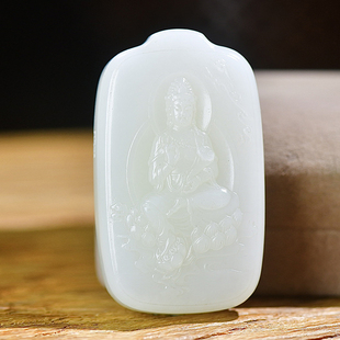 安道子天然和田玉挂件男女同款高质量多款可选官方企业店正品回收