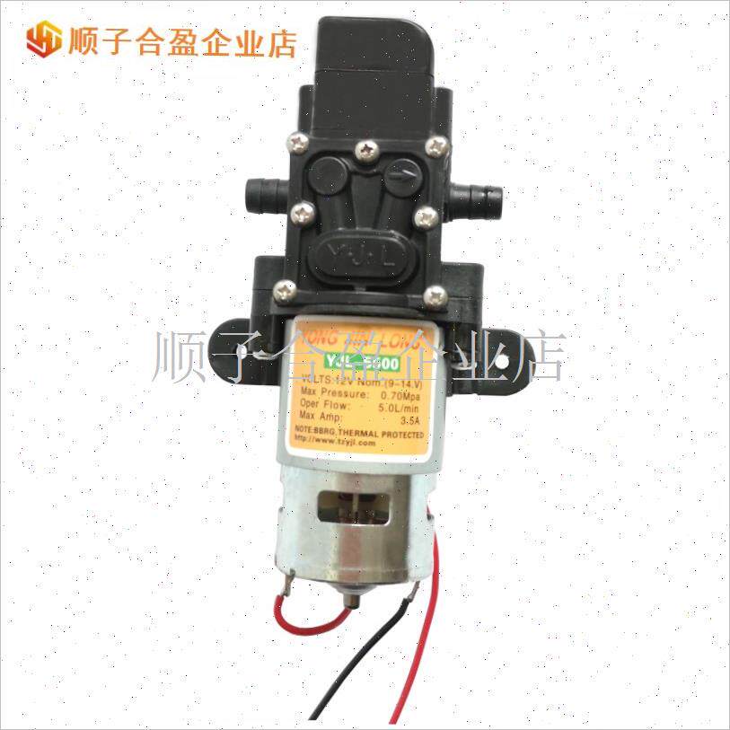 -2203/4200/5500型电动喷雾器水泵12V农用喷药Y机配件回流智.