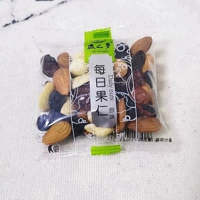 包邮徽之梦每日果仁原味混合坚果水果干独立小包500克散装