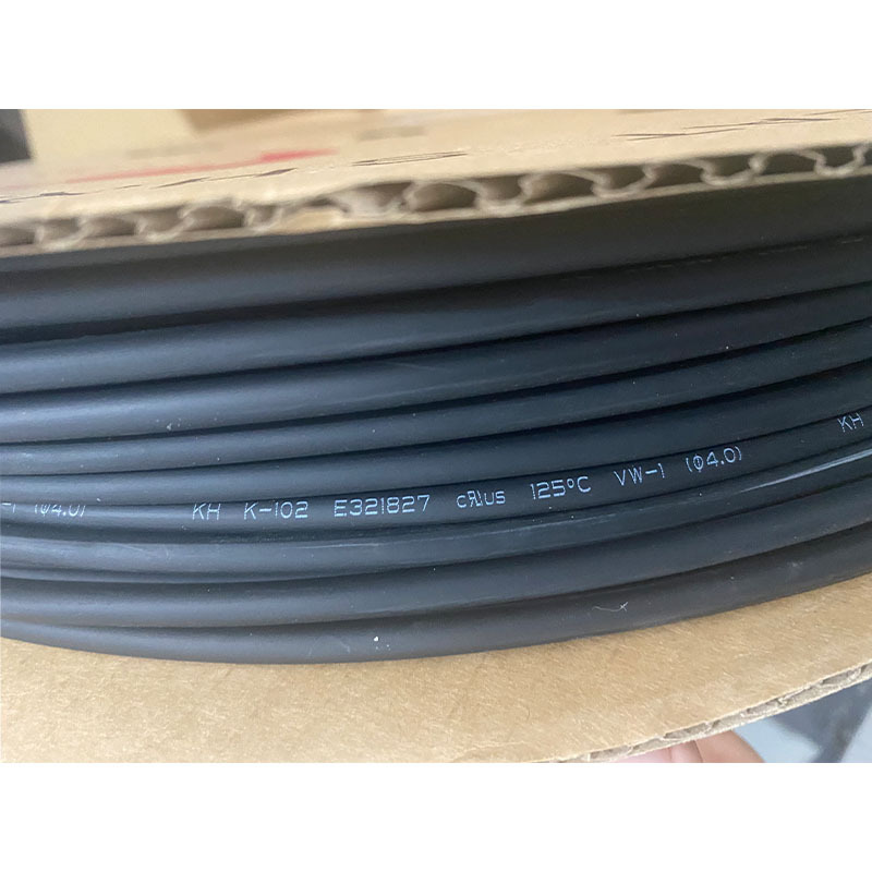 凯恒K-102黑色热缩管电线绝缘保护套管RoHS环保收缩护套热接线管