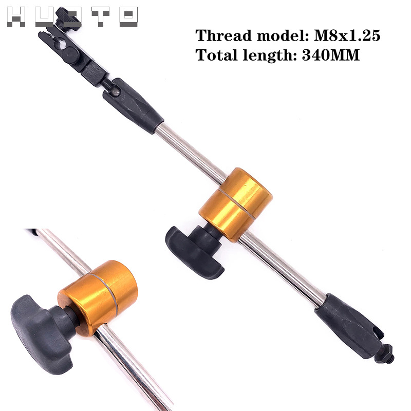 百分表支架万向微调磁力表架 磁性表座杆 千分表表坐支撑杆支架杆