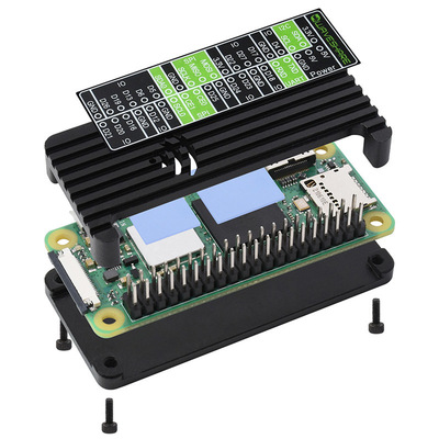 树莓派Zero 2w外壳 Raspberry Pi Zero0/W/2W铝合金散热 外壳盒子
