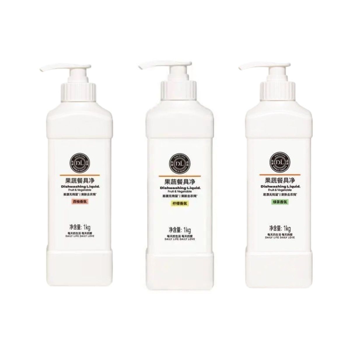 胖东来代购，许昌洗洁精果蔬餐具净柠檬香氛绿茶香氛西柚香氛