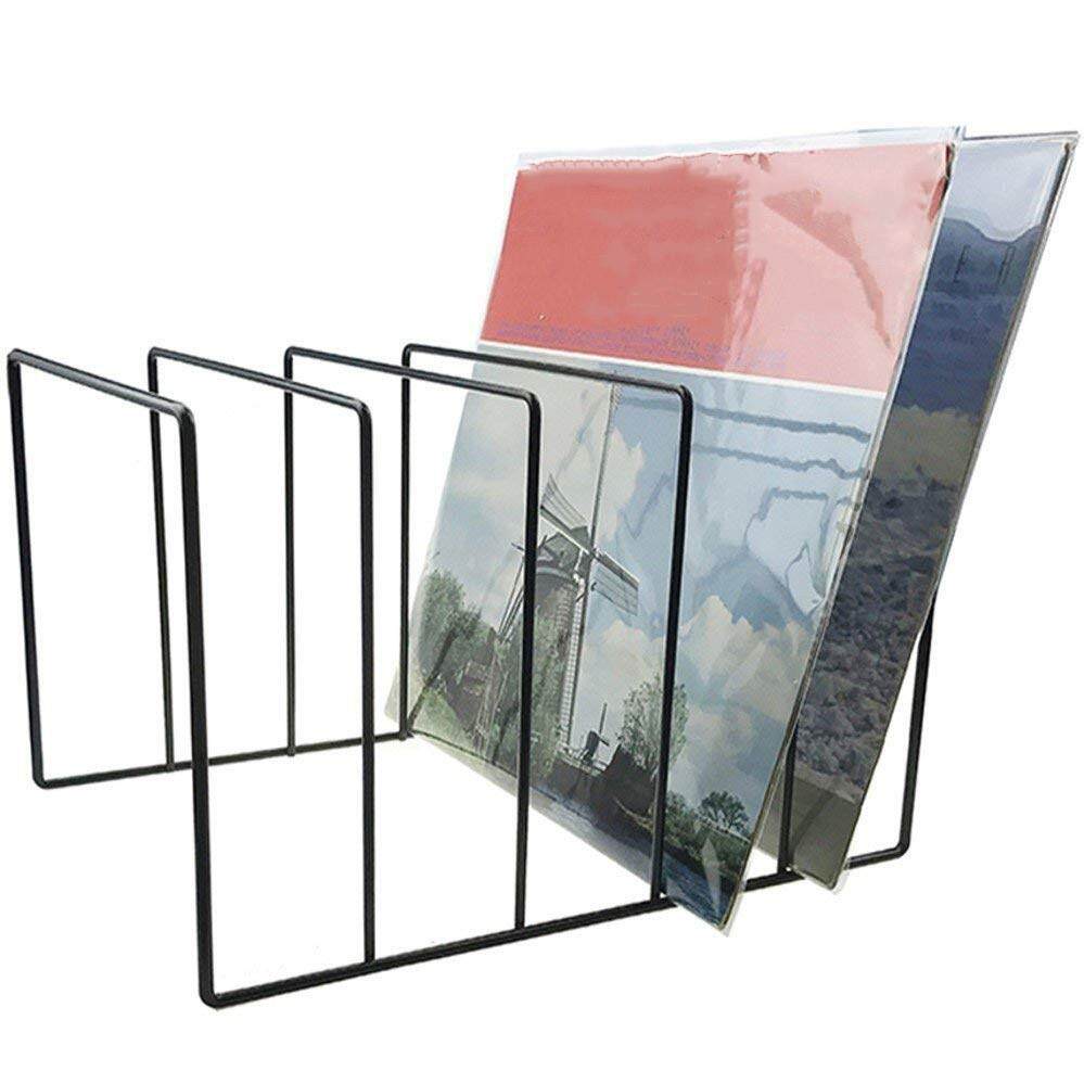 铁艺整理架收纳专辑陈列简易展示架 时尚桌面CD架子