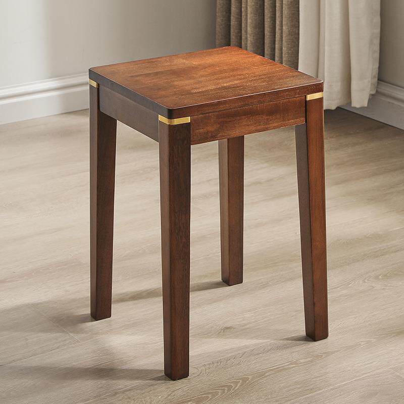 实木小凳子家用创意高方凳脚凳多功能客厅餐桌凳子圆凳木板凳