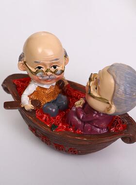 清理库存烘培蛋糕生日礼物宠爱一生爷爷爷奶奶家居小摆件纪念