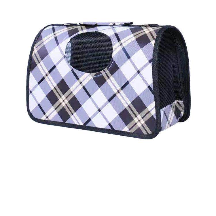 外出太空舱宠物包折叠印花手提猫包牛津布透气猫狗斜挎背包宠物包