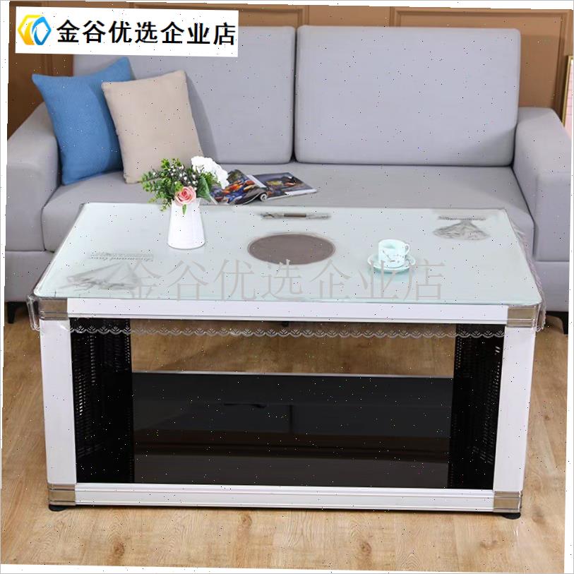 透明pvc桌布防水防油烤火罩透明皮桌罩烤火Q桌电炉罩皮套火炉桌/