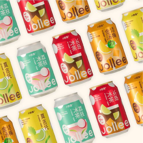 Jollee手工鸡尾酒罐装预调酒