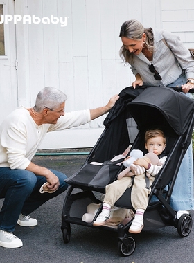 UPPAbaby Minu Duo 双胞胎婴儿车轻便可折叠双座新生儿避震推车