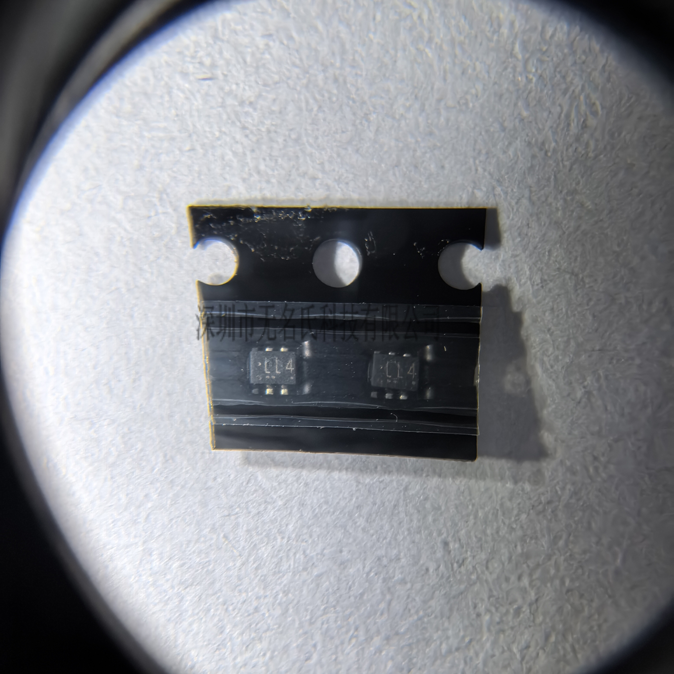 GPW2鼠标芯片丝印LL4场效应管