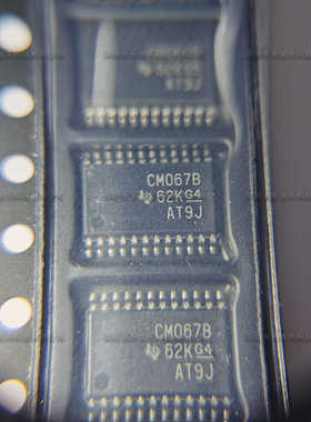 原装正品 CD4067BPWR 贴片TSSOP24 丝印CM067B 模拟多路复用器IC