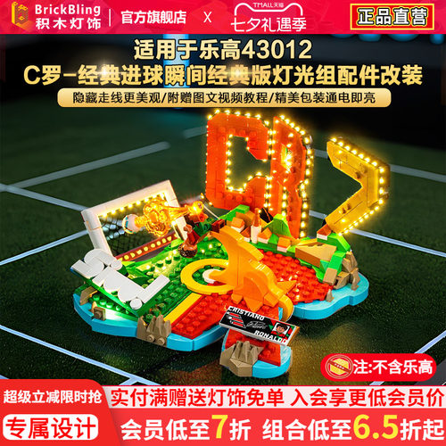 43012C罗-经典进球瞬间灯饰改装