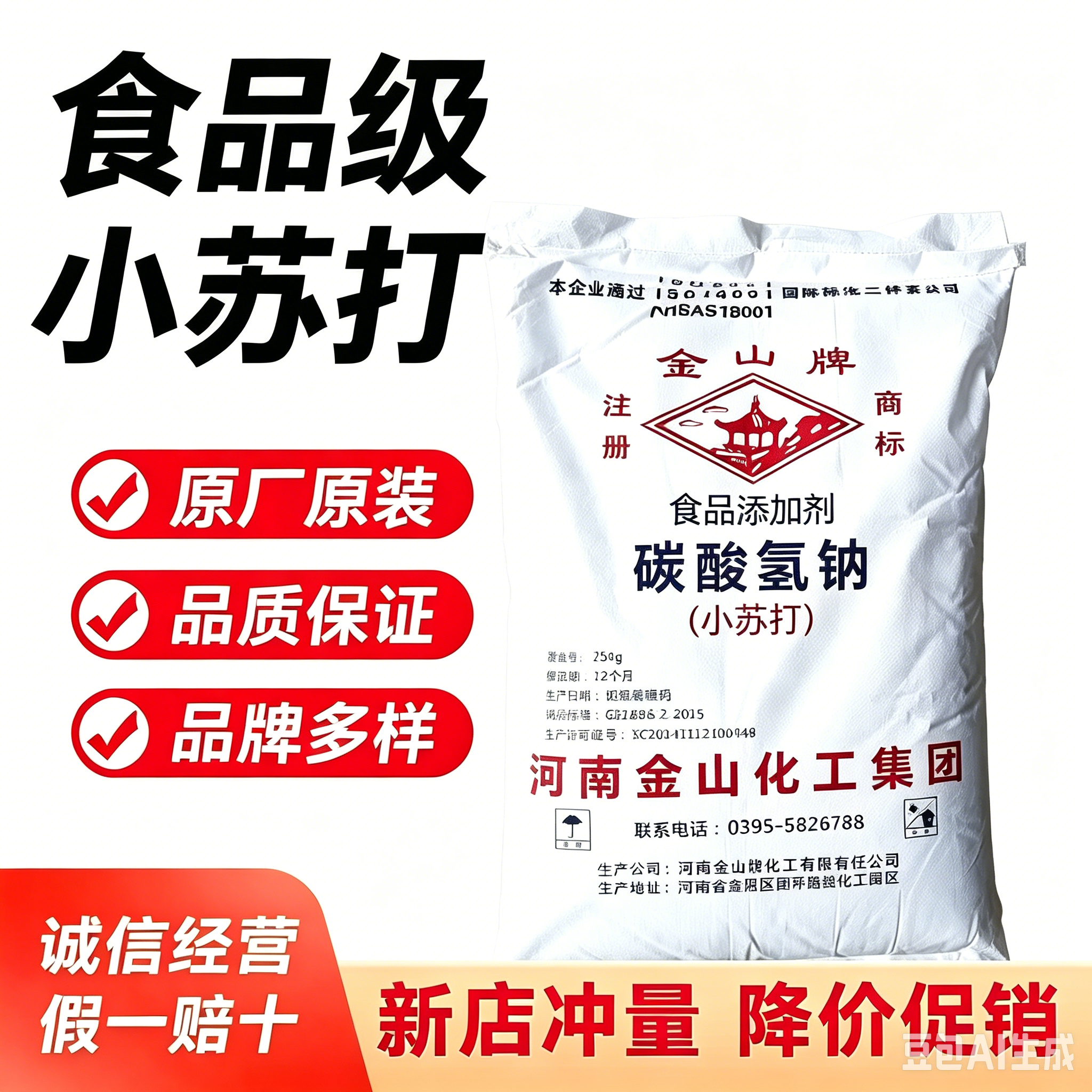 小苏打食品级农用蔬菜种植除虫杀