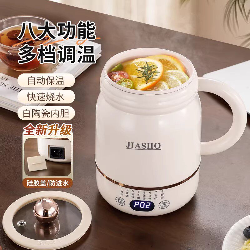 德国便携式养生杯迷你养生壶小型办公室电煮杯电热烧水杯2026新款