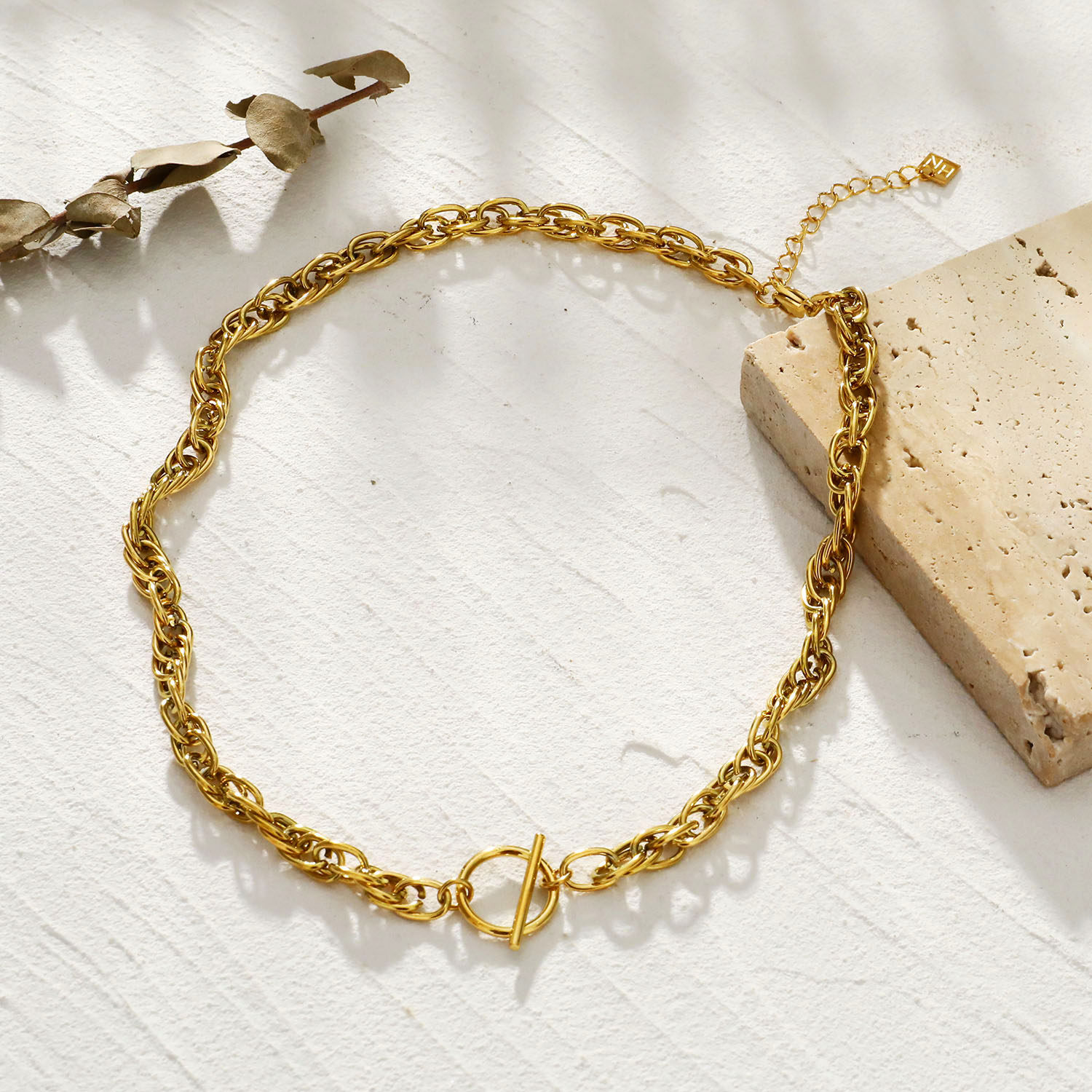 奢华项链18K镀金高贵轻奢欧美